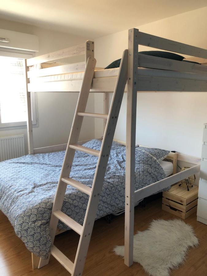 Fl'Heurt De Mer Appartement Au Pied De La Plage, Vue Mer Le Portel Exteriör bild