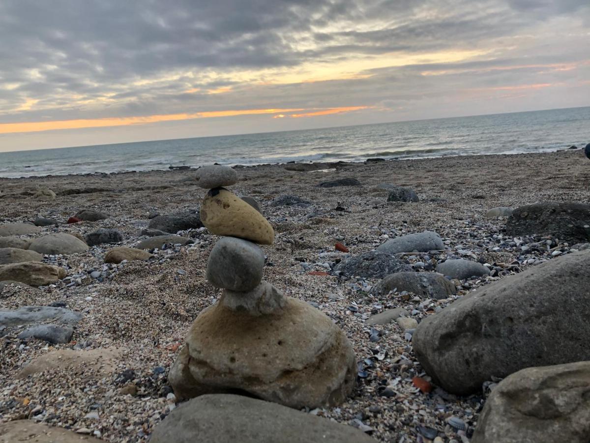 Fl'Heurt De Mer Appartement Au Pied De La Plage, Vue Mer Le Portel Exteriör bild