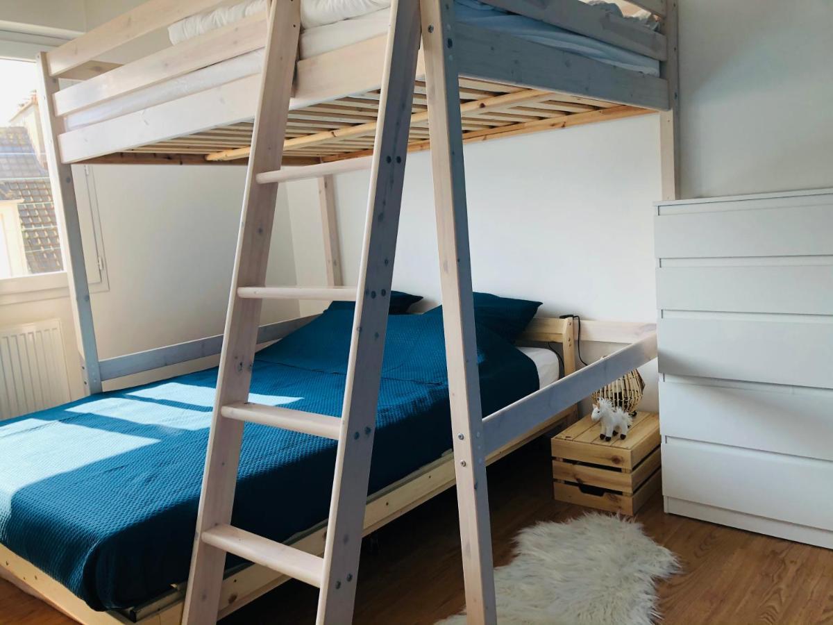 Fl'Heurt De Mer Appartement Au Pied De La Plage, Vue Mer Le Portel Exteriör bild