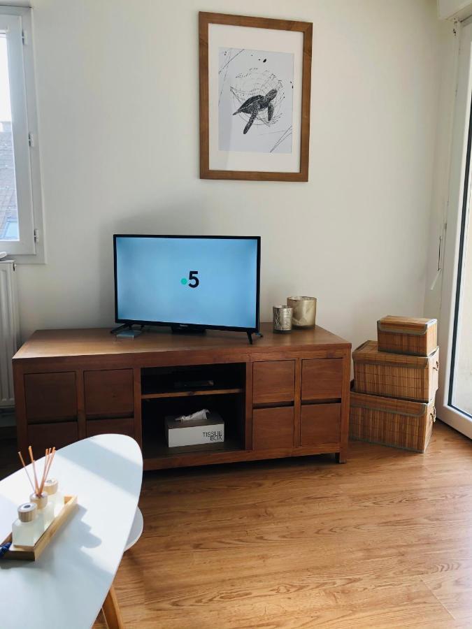 Fl'Heurt De Mer Appartement Au Pied De La Plage, Vue Mer Le Portel Exteriör bild