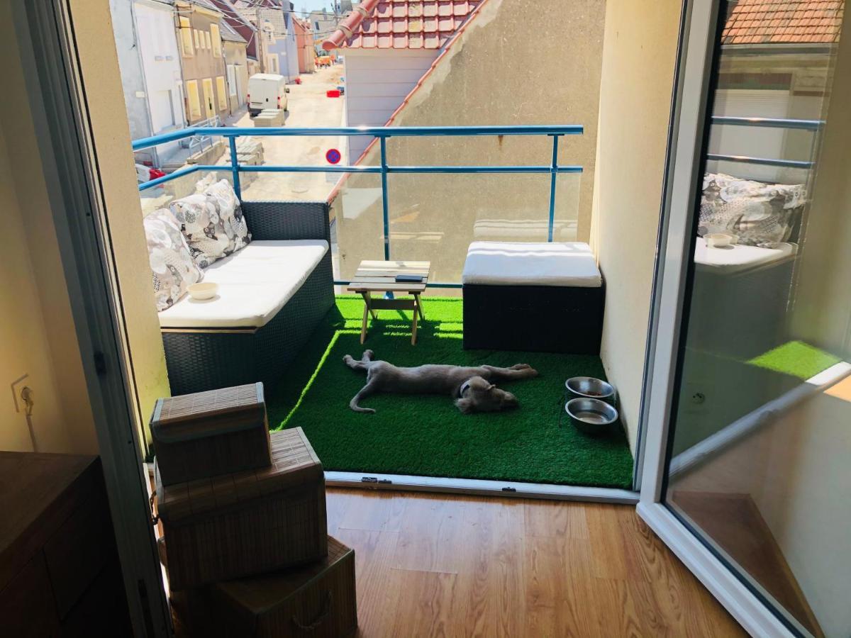 Fl'Heurt De Mer Appartement Au Pied De La Plage, Vue Mer Le Portel Exteriör bild