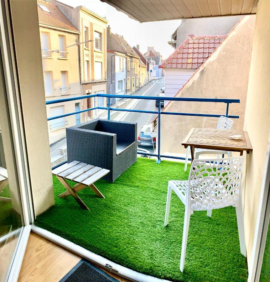 Fl'Heurt De Mer Appartement Au Pied De La Plage, Vue Mer Le Portel Exteriör bild