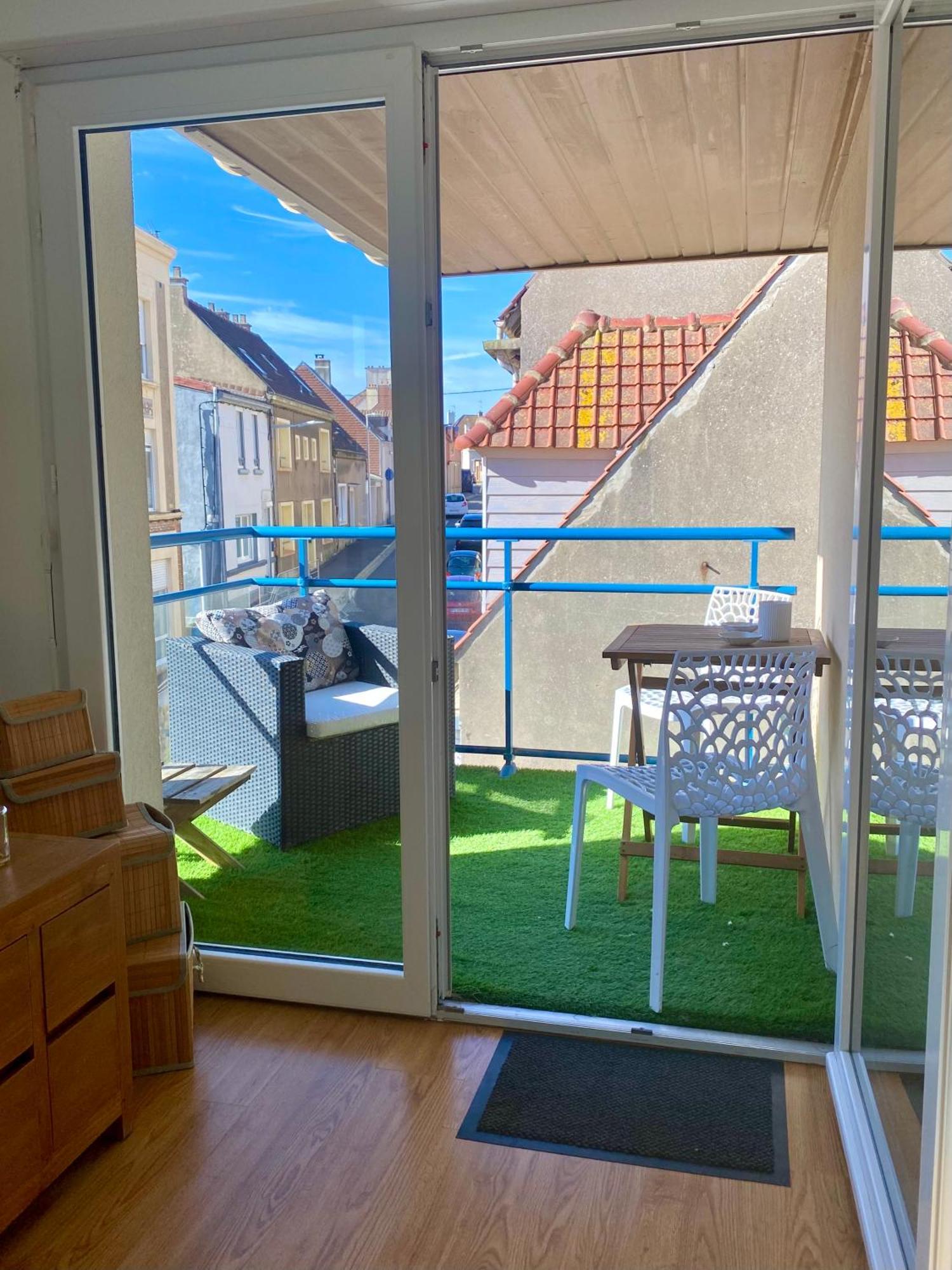 Fl'Heurt De Mer Appartement Au Pied De La Plage, Vue Mer Le Portel Exteriör bild